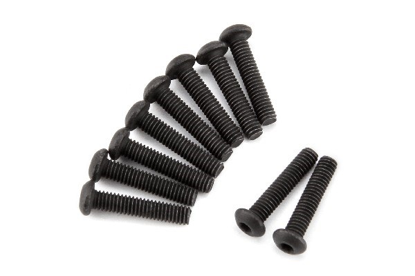 HPI Flachkopfschraube M2.5x12mm (Sechskant/10ST) 116854
