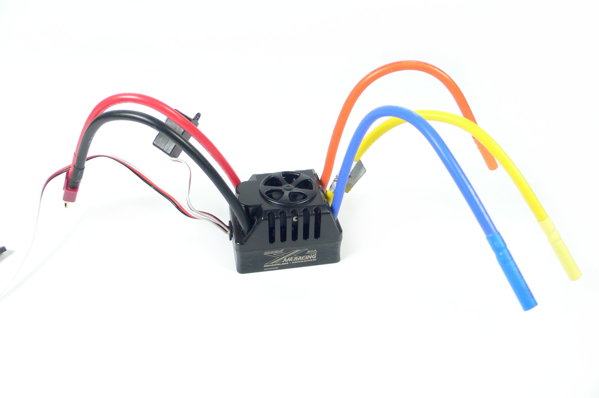 Amewi AMXRacing 80A 2-4S ESC 1:10 sensorless Brushless Regler ZTW 28127 - Abbildung 1