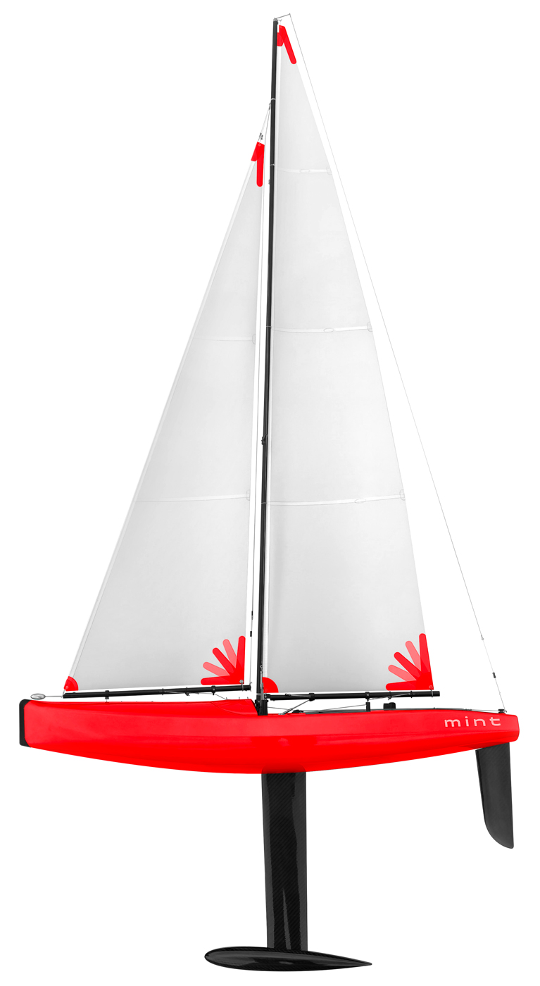 Joysway Sailboat Mint IOM PNP Pearl Red JW8820PR - Bild 2