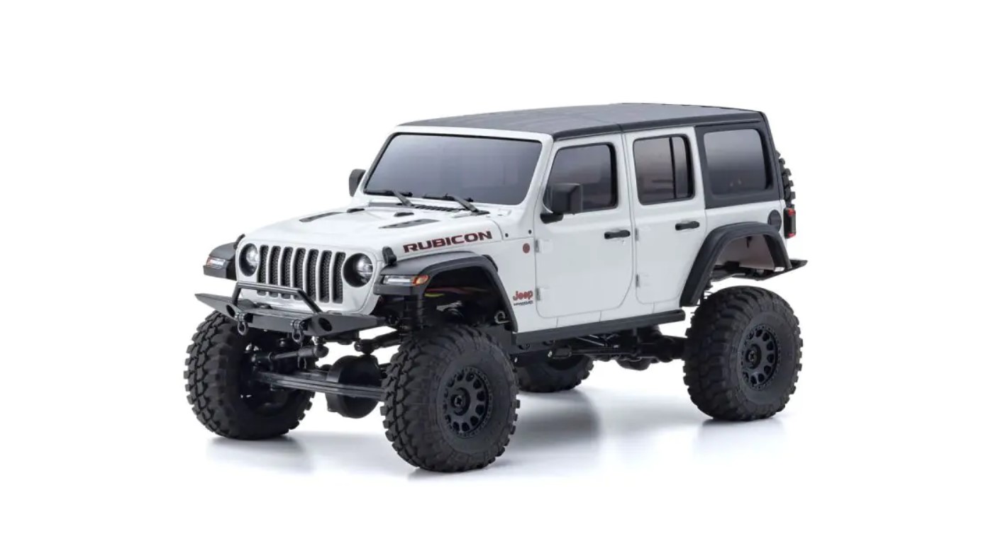 Kyosho MINI-Z 4x4 Jeep? Wrangler Unlimited Rubicon Bright White (KT531P) 32536W - Abbildung 1