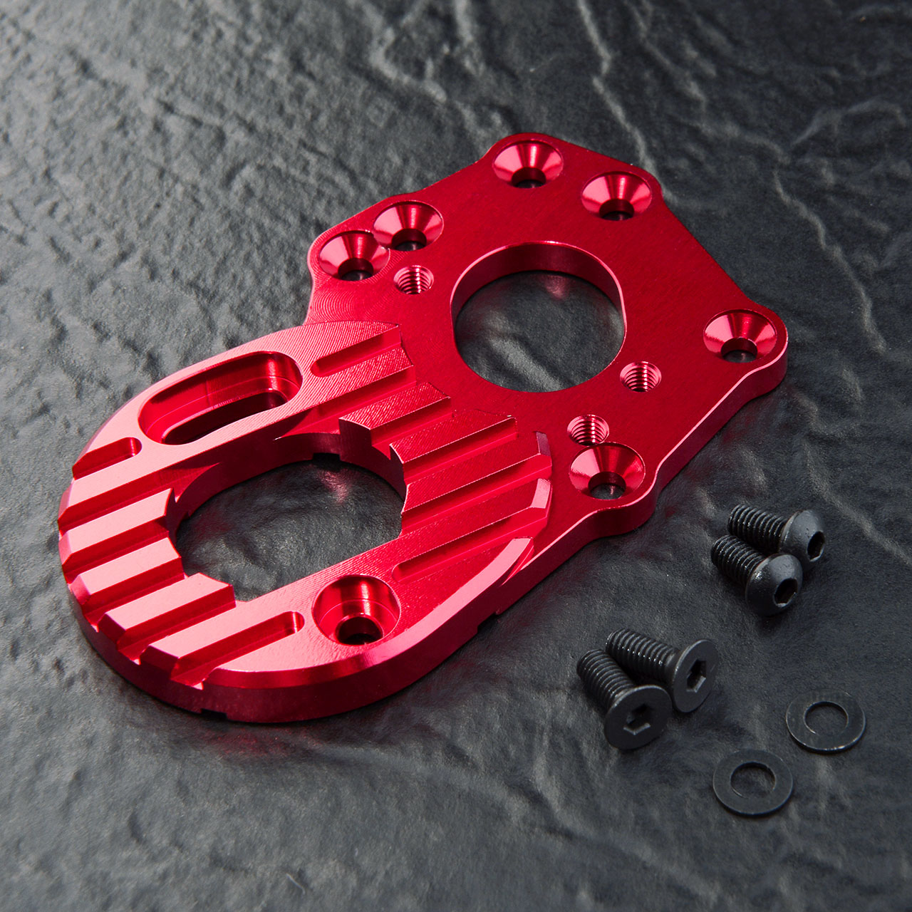 MST-Racing RMX 2.0 alum. spur gearbox motor heat sink mount (black) 210643R