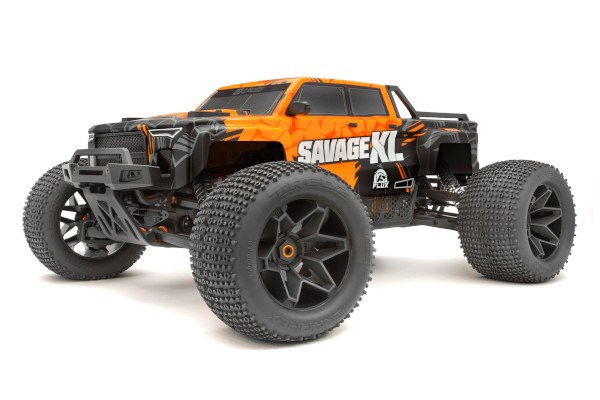 HPI GTXL-6 Kingcab Painted Truck Karosserie (Black/Orange) 160106