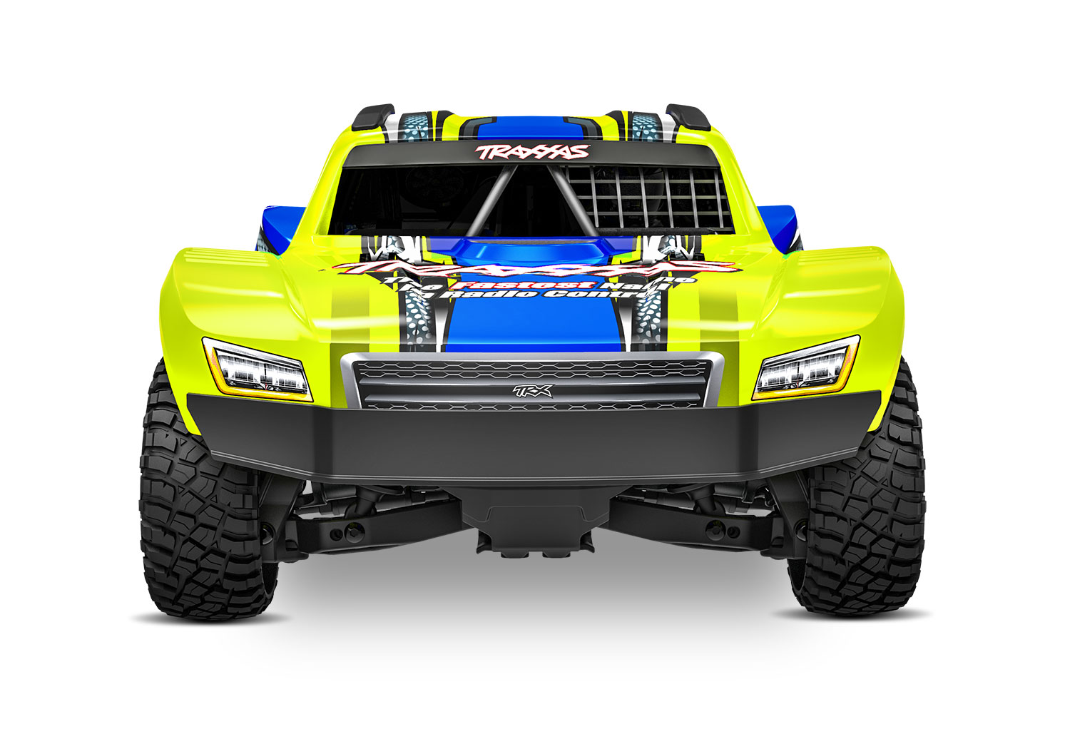 Traxxas MINI-Slash BL-2S 4x4 gelb 1/16 Short Course RTR Brushless mit 2S Lipo/Lader 10164-1 - Abbildung 3