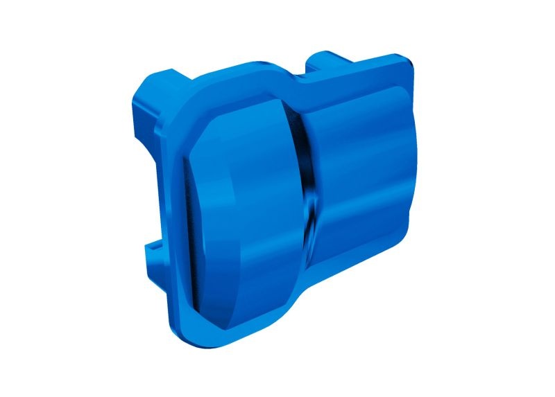 Traxxas Achsdeckel / Differentialdeckel vorne oder hinten (Blau) (2) 9738-BLUE - Abbildung 1