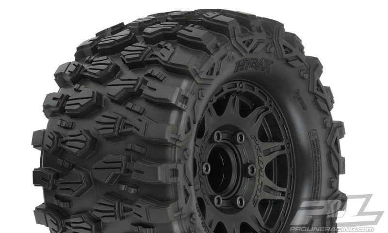 Pro-Line Hyrax 2.8 ATR auf Raid 6x30 Felge schwarz für Stampede 2WD & 4WD v/h 10190-10