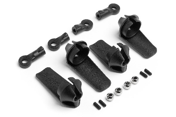 HPI Stossdämpfer-Schutz Set (Apache/D8/Vorza) 107446