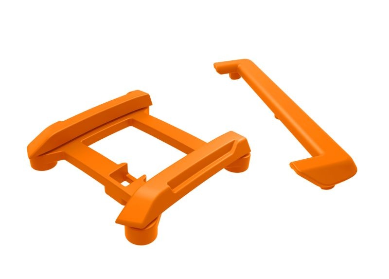 Traxxas Skidplatte / Heckklappen Schutz orange Mini-Maxx 10717-ORNG - Abbildung 1