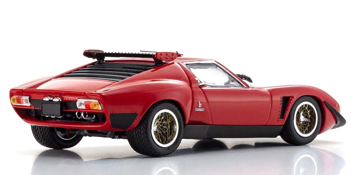 Kyosho 1:43 Lamborghini Miura SVR 1970 Rot 03203R - Abbildung 2