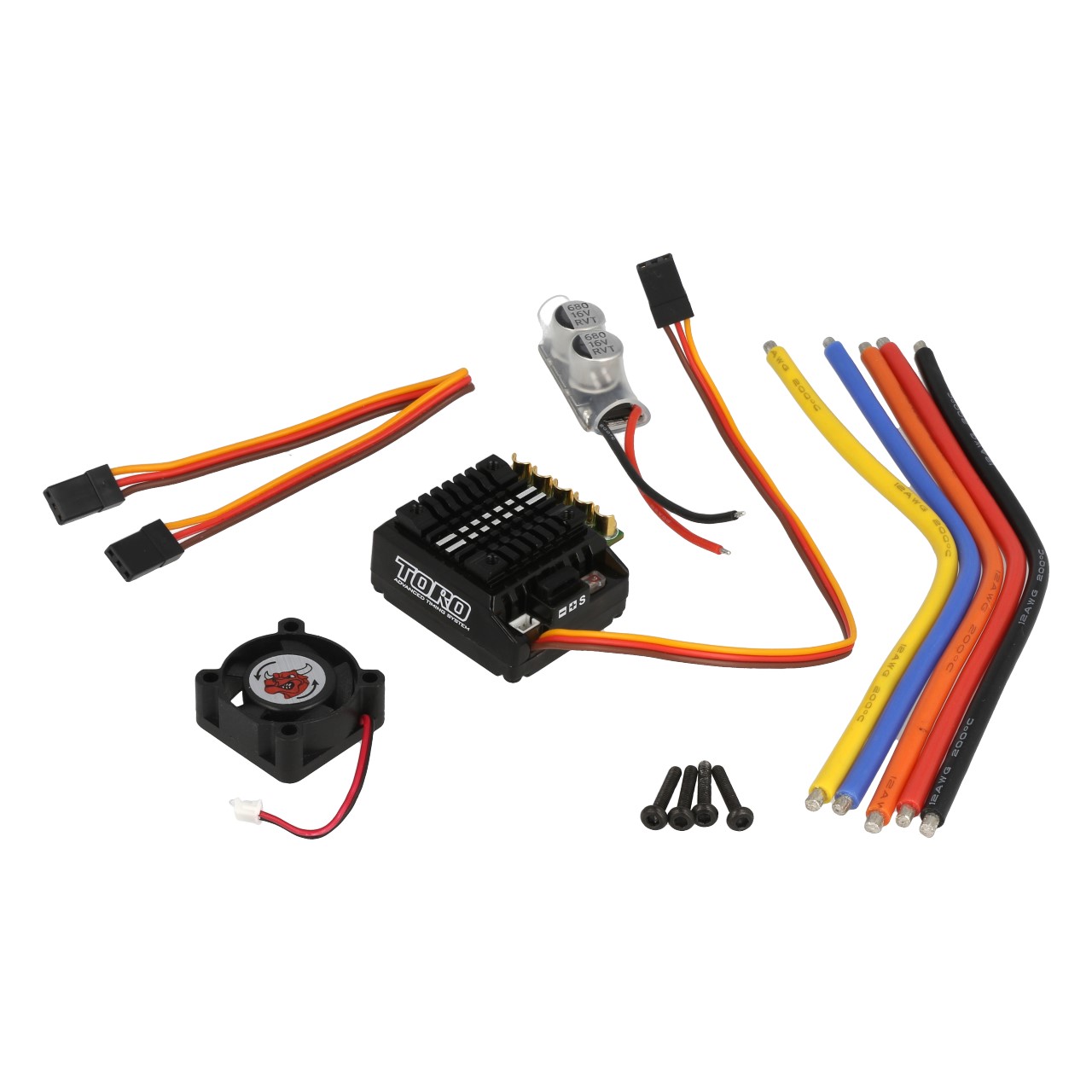 SkyRC Toro TS120A 2-3s LiPo 3.5 Turn Regler SK-300044