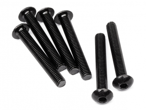 HPI Flachkopfschraube M5X35mm (Innensechsk./6St) 94761