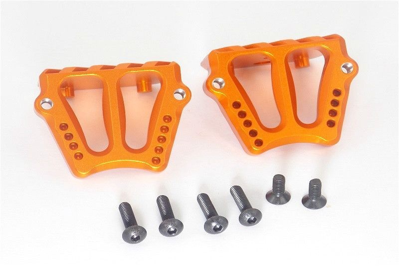 GPM Alu Motorkühlkörperbefestigung orange Traxxas X-MAXX