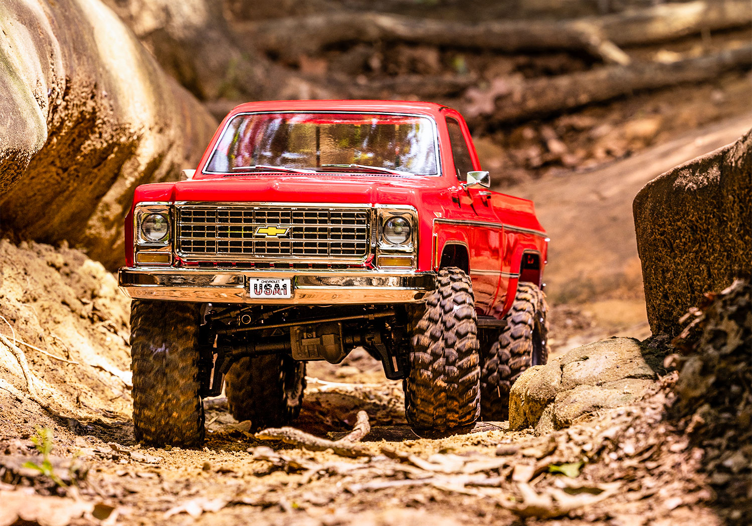 TRAXXAS TRX-4 Chevy K10 Truck XLT Crawler Rot RTR 92154-4 - Abbildung 5