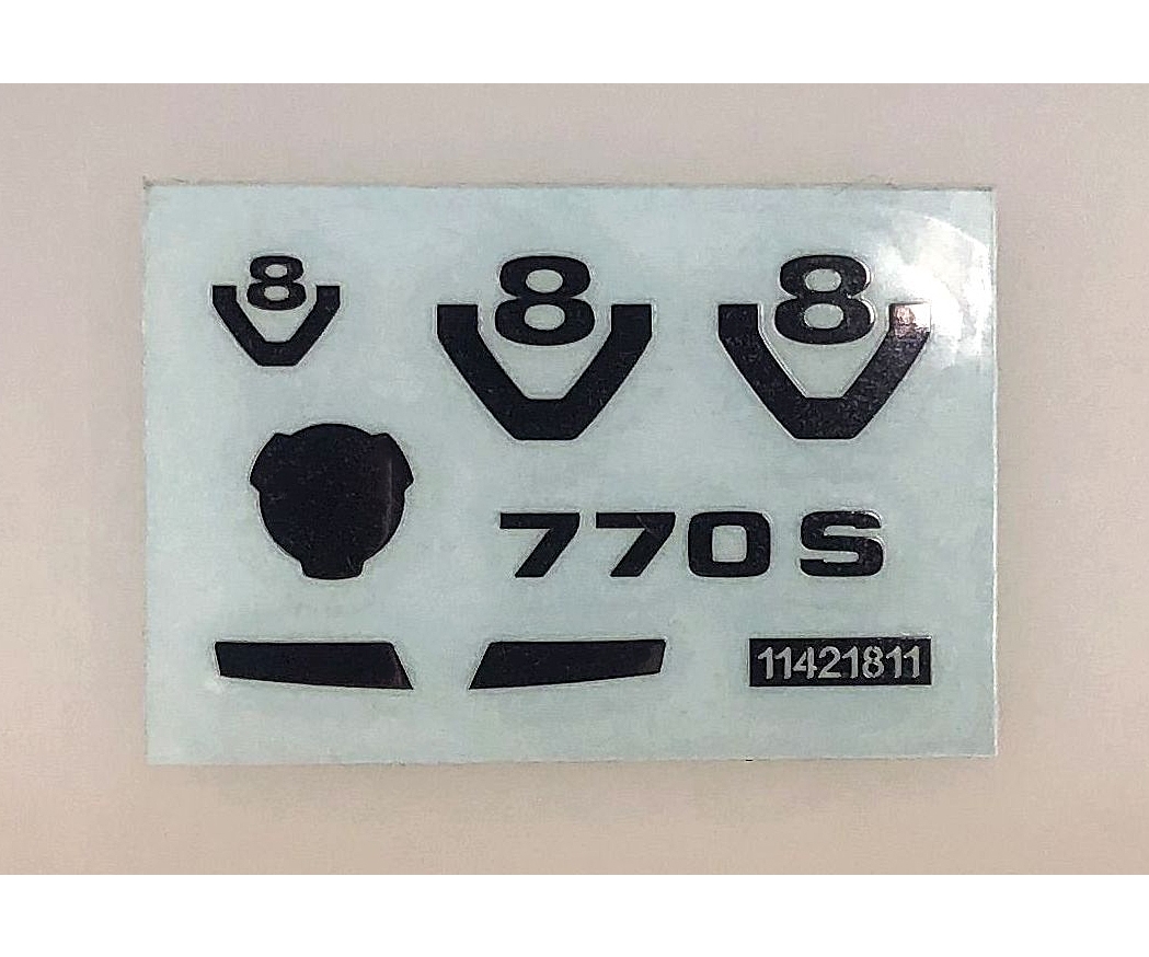 Tamiya 21811 Metall-Transf. Sticker Scania S770 56368 311421811