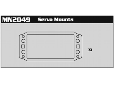 Nanda MN2049 Servo Mount MN2049