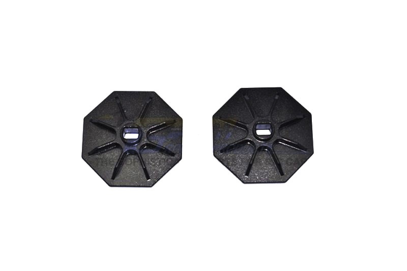 GPM Hauptzahnradadapter Aluminium schwarz für Element RC 1/10 Enduro Sendero Trail ES115BK