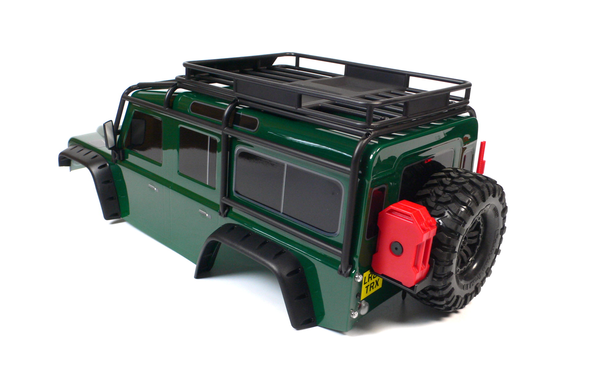 Traxxas TRX-4 Land Rover Defender Karosserie Grün Clipless 1:10