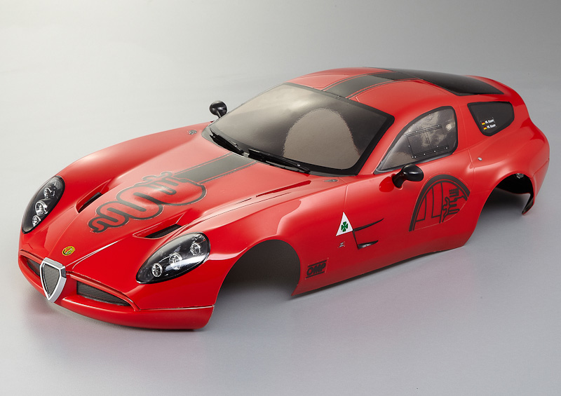 Killerbody Alfa Romeo TZ3 corsa, Rot, RTU all-in