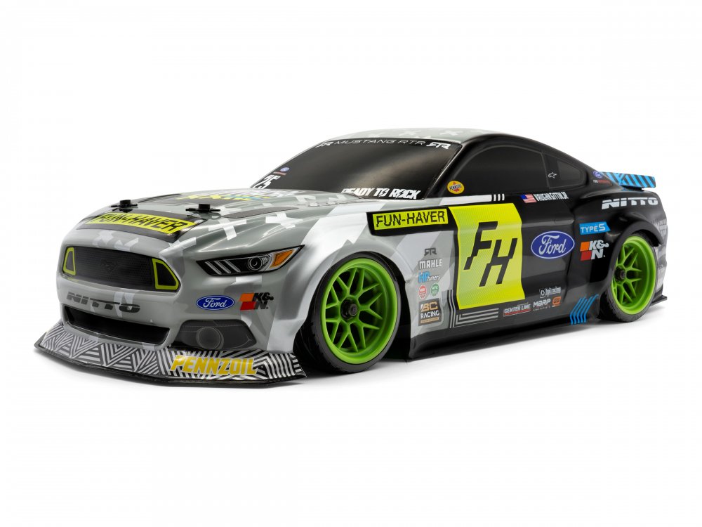 HPI 1:10 R/C RS4 Sport 3 DRIFT VGJR FH FORD MUSTANG V2 120094