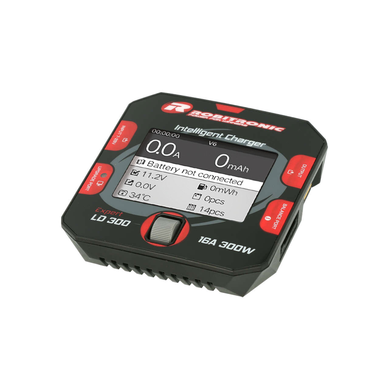 Robitronic Expert LD 300 Ladegerät LiPo 1-6s 16A 300W DC R01014