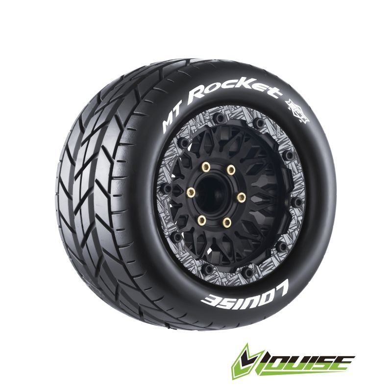 Louise MT-ROCKET MFT 1/10 soft auf 2.8 Felge schwarz (2) L-T3307SX
