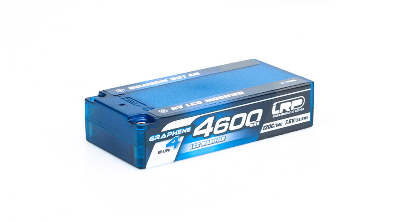 LRP HV LCG Modified Shorty GRAPHENE-4 4600mAh Hardcase Akku 7.6V LiPo 120C / 60C