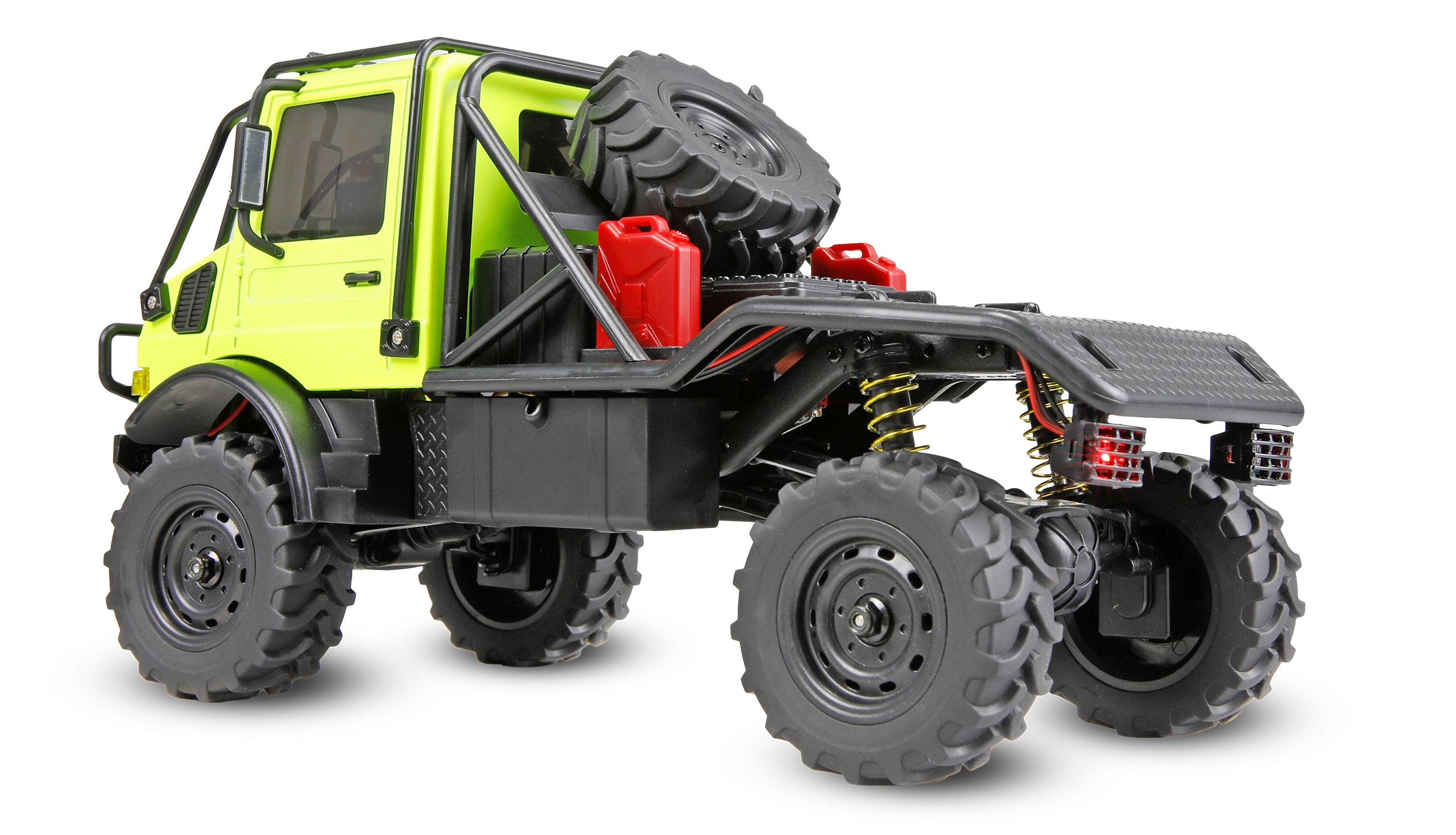 Amewi Mercedes-Benz Unimog U4000 Scale Crawler 4WD 1:18 RTR grün 22767