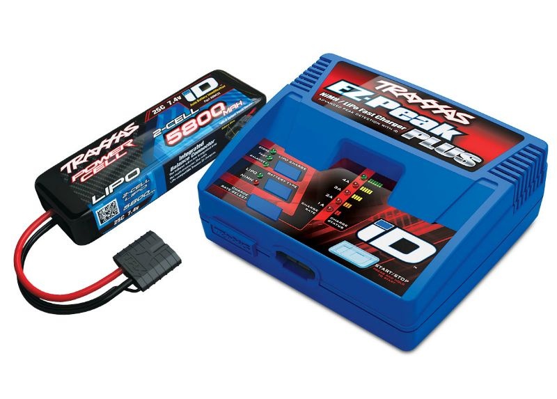 Traxxas EZ-Peak Plus-Lader 2970G + 1x 2S Lipo 5800mAh 2843X 2992GX - Abbildung 1