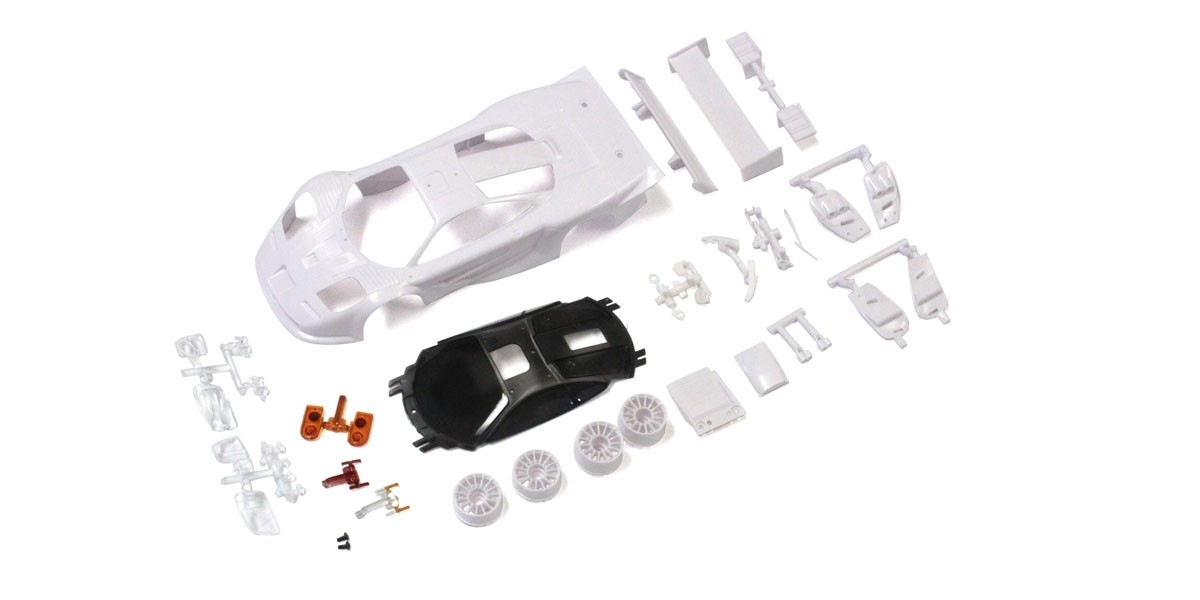 Kyosho Karossserie McLaren F1 GTR Mini-Z + Felgen 2WD (Ohne Lackierung) MZN192