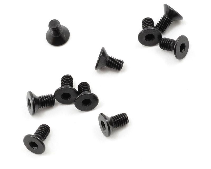 ProTek RC 2.5x5mm High Strength Flachkopfschrauben (10)  PTK-H-2100