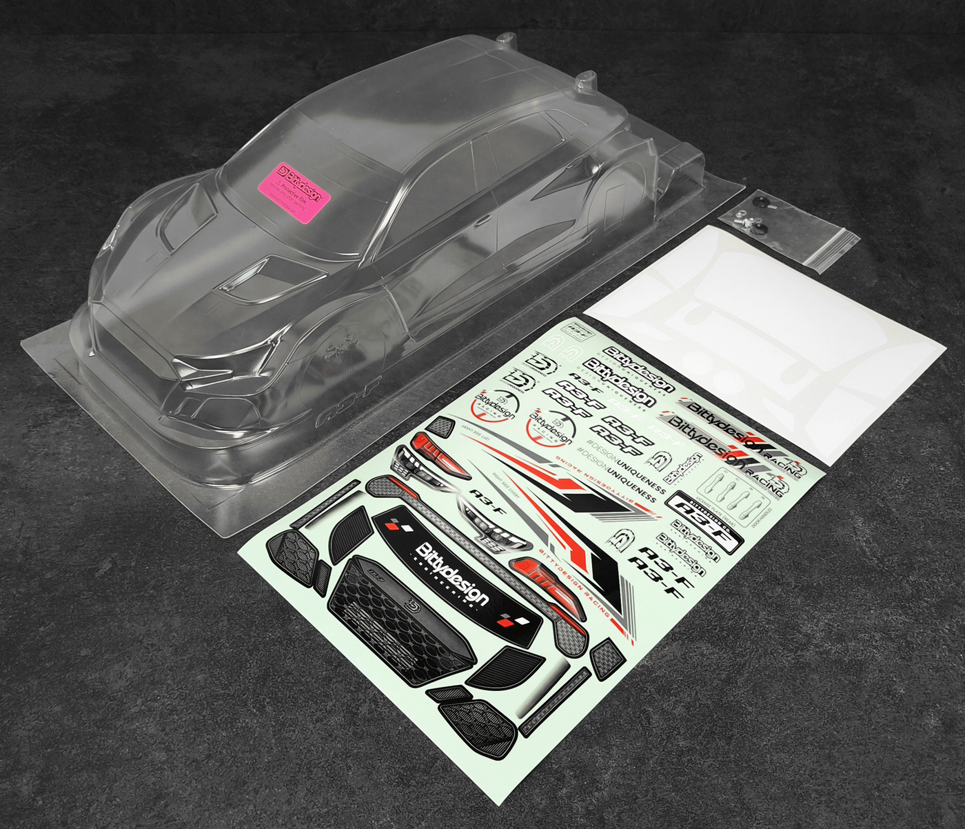 Bittydesign A3-F Body FWD 1/10 190mm BDFWD-190A3F