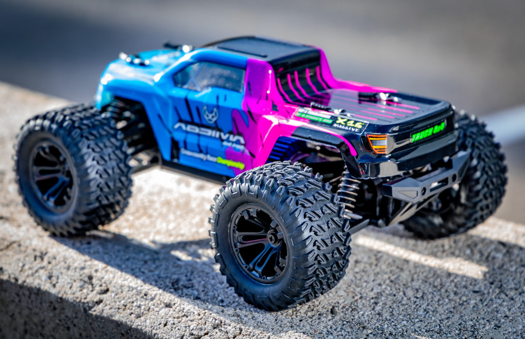 Absima 1:16 Monster Truck MINI AMT pink/blau 4WD RTR 16007