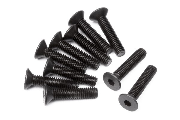 HPI Senkkopfschraube M3X14mm (Innensechsk./10St) 100556