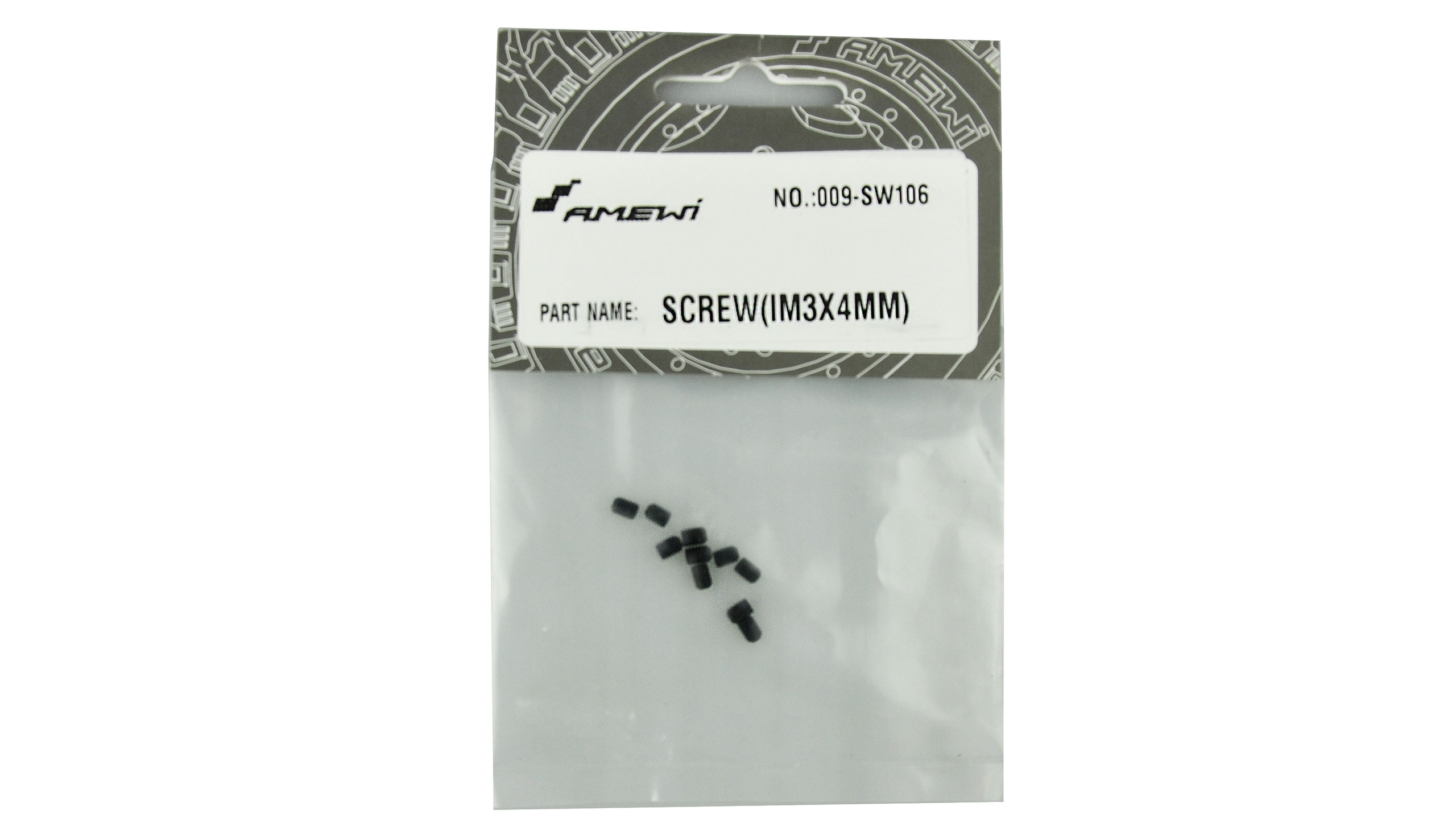 Amewi SCREW(IM3X4MM)10pcs EVO-X 6000 SW106 SW106