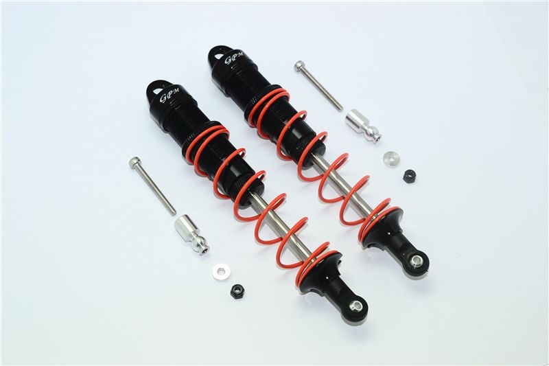 GPM Alu Dämpfer 135mm hinten schwarz ARRMA Kraton, Talion, Outcast, Fireteam 6s MAK135RBKORBEB