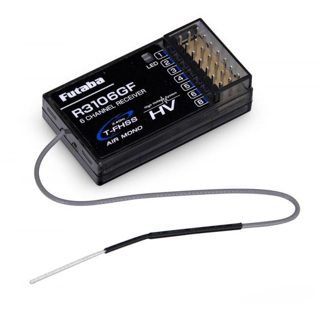 Futaba T6L Sport Fernsteuerung Mode-1, R3106GF T-FHSS Air Mono 05003116-3 - Abbildung 4