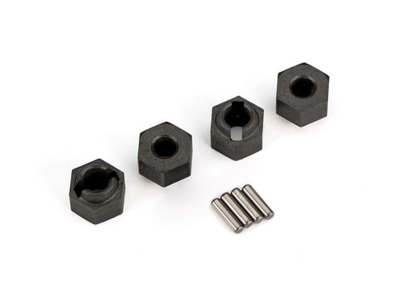 Traxxas Radmitnehmer 7mm sechskant (4) incl. Pins (8) 9750