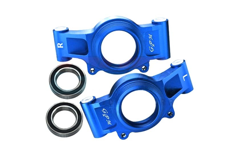 GPM Alu Radträger Set hinten oversized blau Traxxas X-MAXX