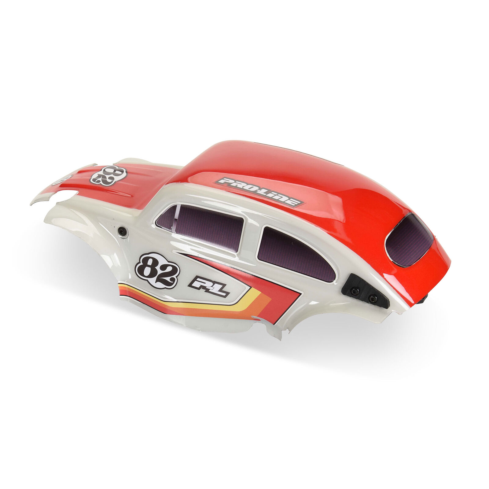 ProLine Racing Class 1 VW Bug Red Race Body Conversion Kit and Flat Iron M/T Tires Mounted 12mm Chrome Diablo (4) - Abbildung 4