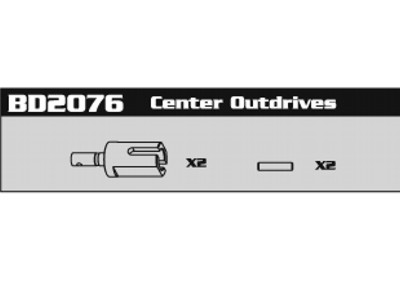 Nanda BD2076 Center Outdrives BD2076 - Abbildung 1