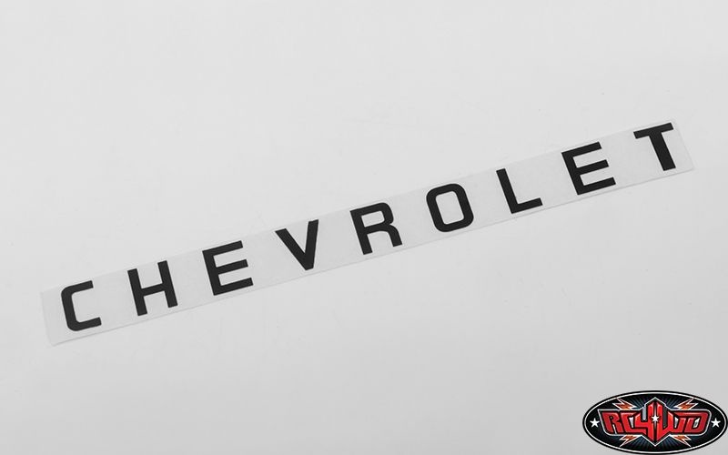 RC4WD VVV-C0637 Rear Metal Logo for Axial SCX10 II 1969 Chevrolet Blazer