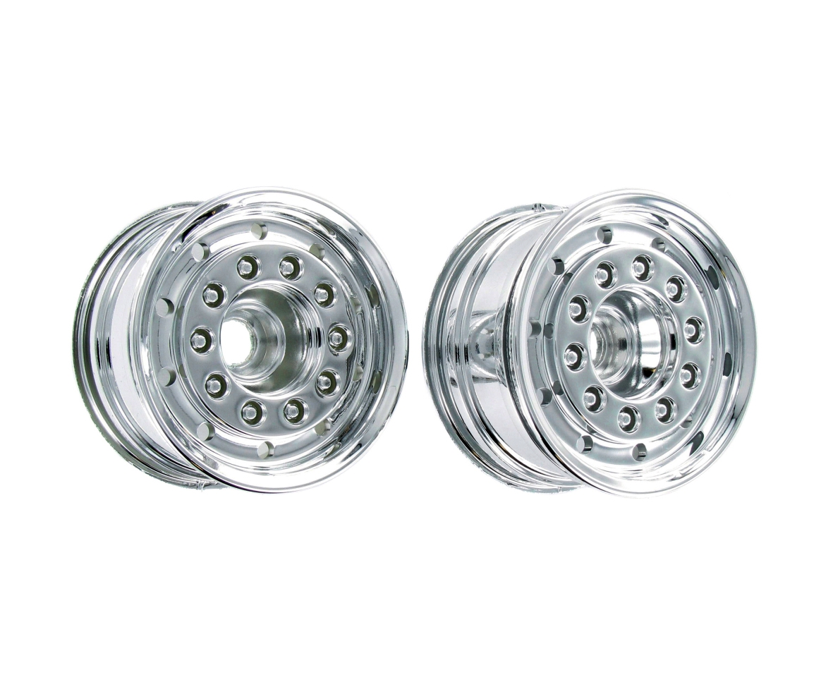 Carson 07061 1:14 Truck Vorderachsfelge br. chrom (2) 500907061