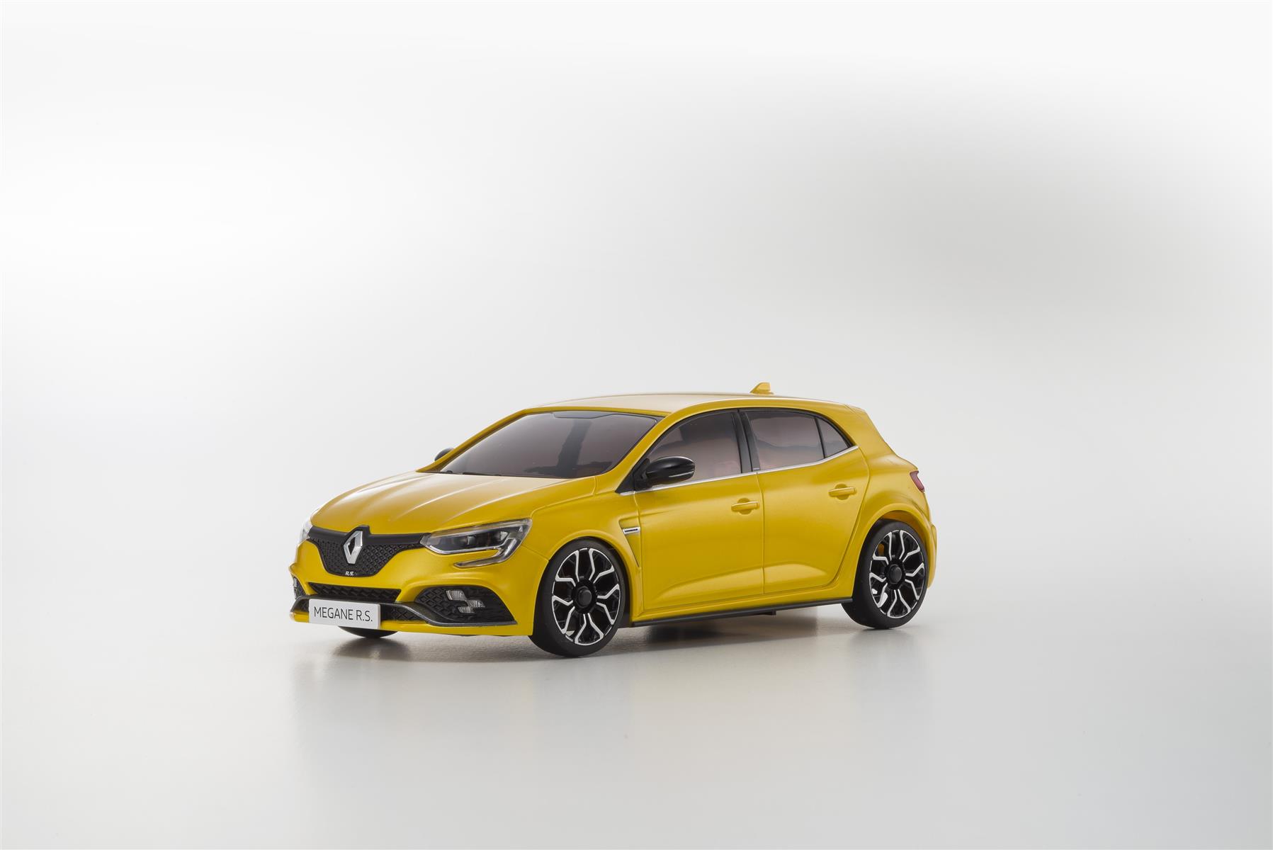 Kyosho AUTOSCALE Mini-Z RENAULT MEGANE RS SIRIUS YELLOW (MF03F) MZP441Y