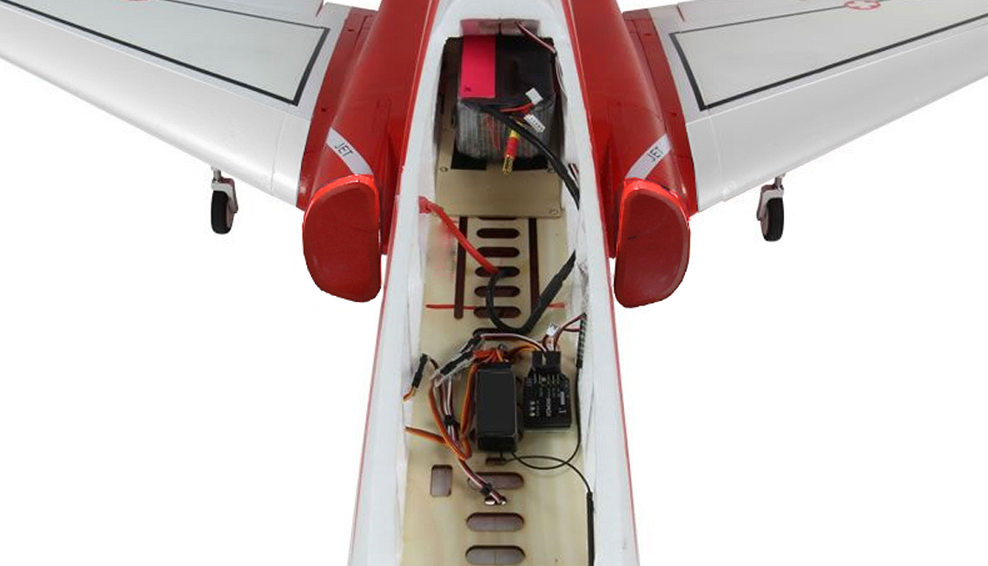 Amewi AMXFlight Super Scorpion 6-8S rot/weiß PNP 24096 - Abbildung 2