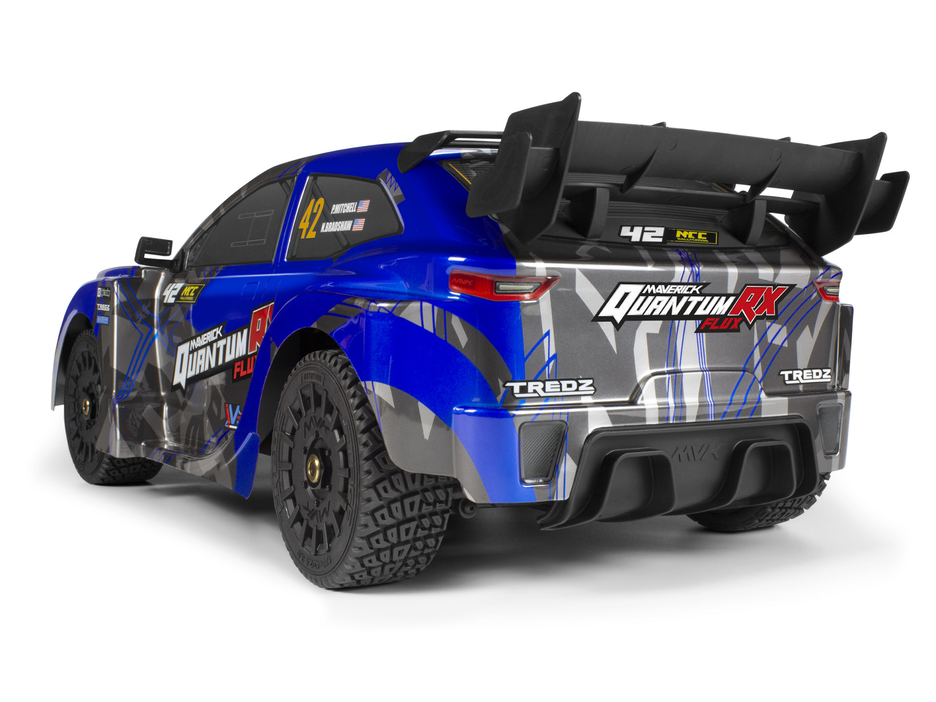 MAVERICK QuantumRX Flux 4S 1/8 4WD Rally Car Blau 150360 - Abbildung 4