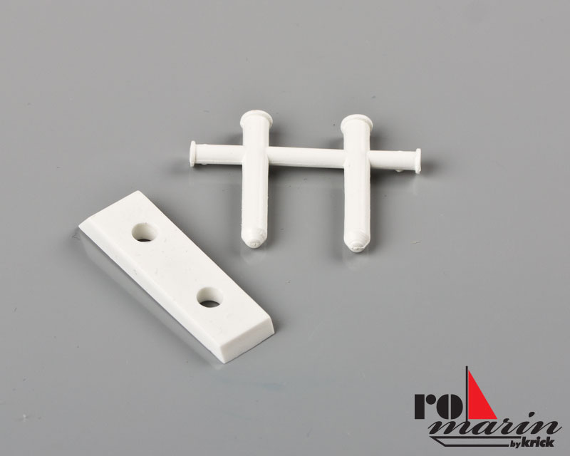 ROMARIN Doppelkreuzpoller 36x27 mm (VE6) RO1346
