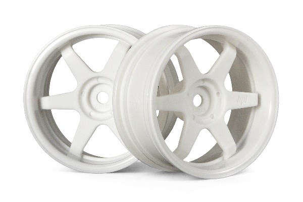 HPI TE37 Felge 26mm Weiss (6mm Offset) 3845
