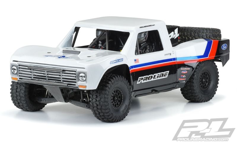 Pro-Line Pre-Cut 1967 Ford F-100 Race-Truck Karo klar TRX Unlimited Desert Racer 3547-17