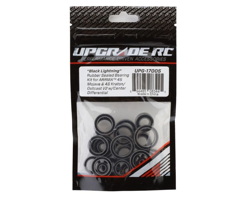 Upgrade RC Black Lightning Kugellager Set mit Gummidichtung  für ARRMA 4S Moja/Krat/O UPG-17005