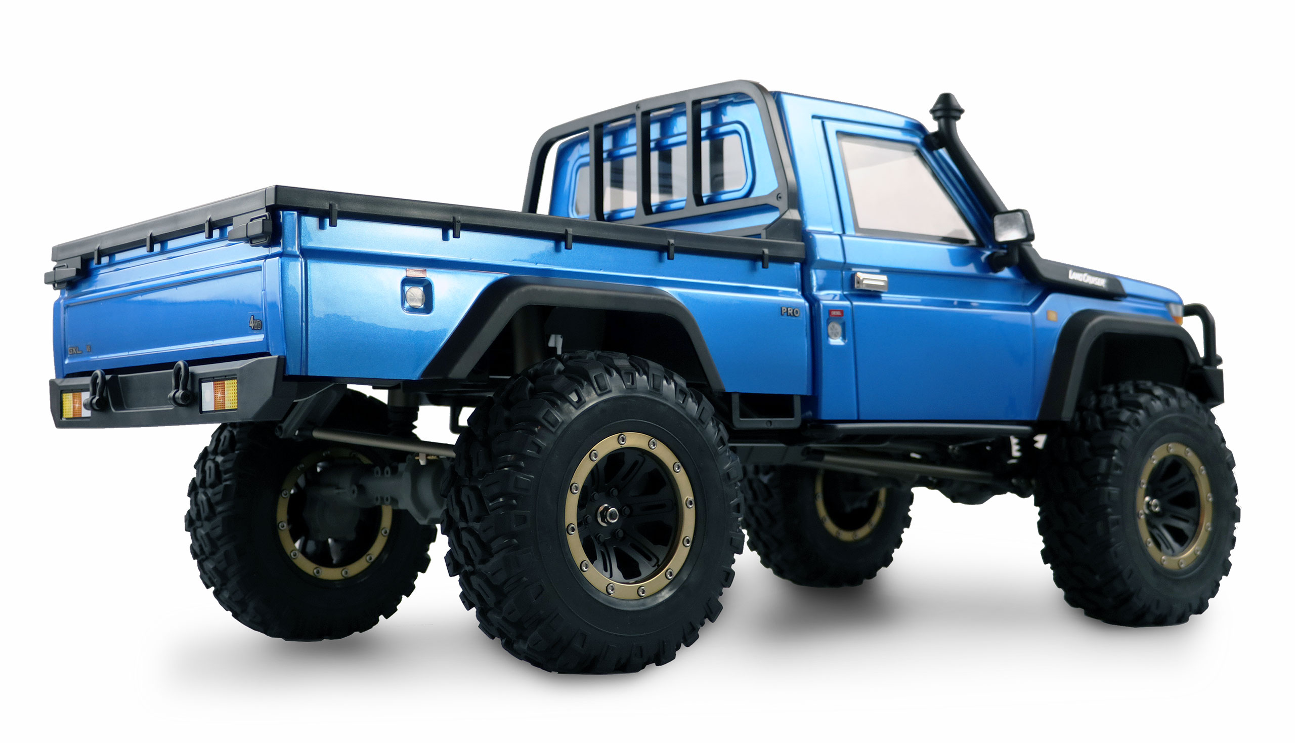 Amewi AMXRock RCX8P Scale Crawler Pick-Up 1:8, RTR blau 22469