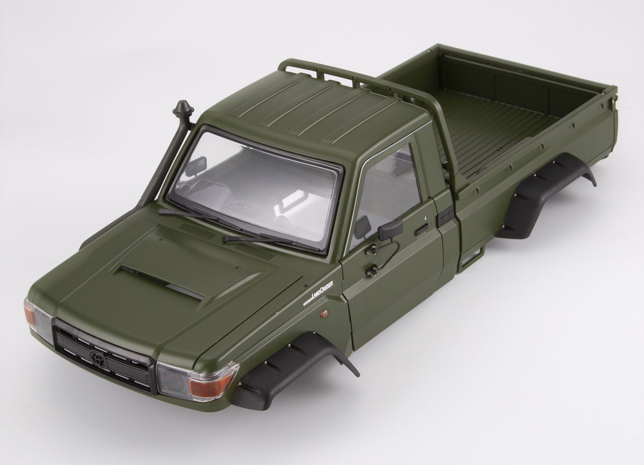 Killerbody Toyota Land Cruiser 70 Bausatz Military Grün lackiert für TR KB48733